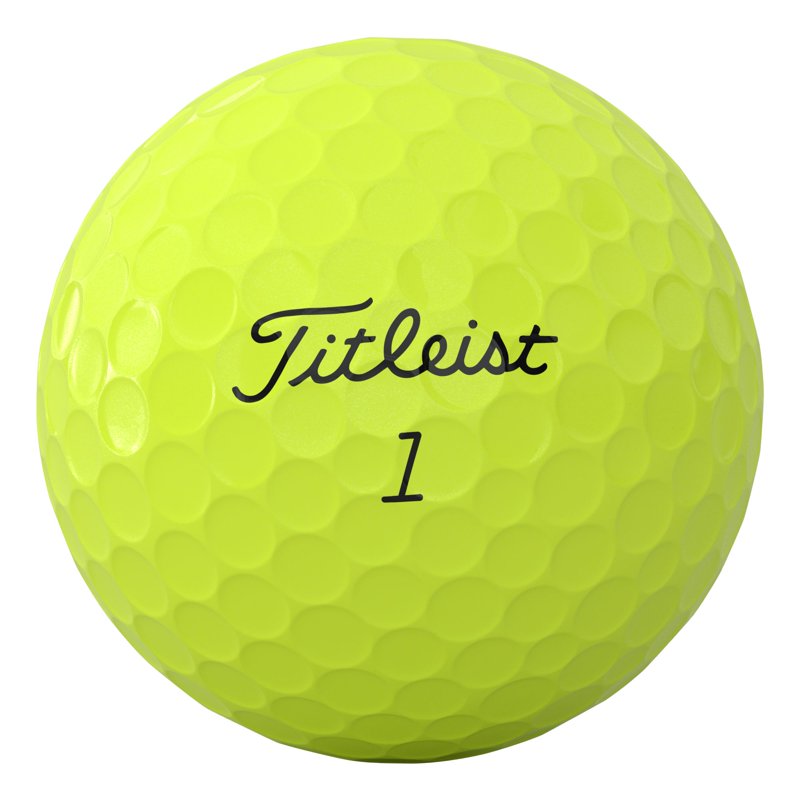 Titleist AVX Golf Balls 12 Pack - Yellow (2026) Variation