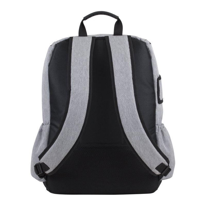 Unisex Geo Backpack with Multiple Pockets & Water-Resistant Design