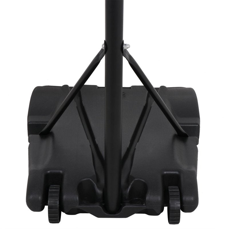 Portable Height Adjustable Basketball Hoop System with Wheels - 4 to 7 Feet