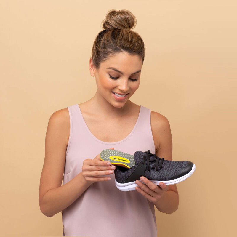 Women’s Athletic Orthotic Insoles with Arch Support for Gym & Exercise