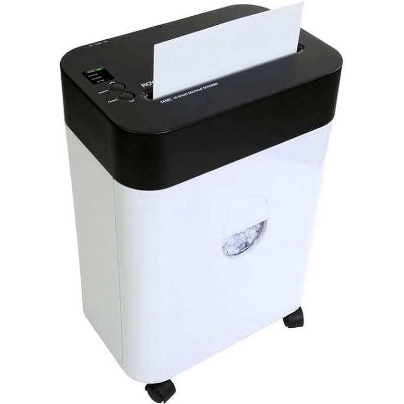 Micro Cut Paper Shredder with 4.5 Gallon Pull-Out Bin - Anti Jam Office & Home Use