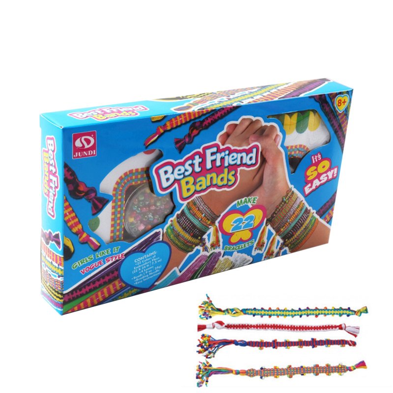 Kids Friendship Bracelet Making Kit - DIY Jewelry Craft Set for Girls 5-12 Years