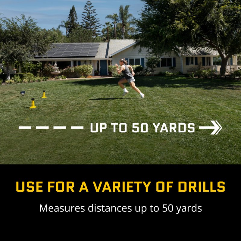 Speed Training Gates Set - Agility Speed & Reaction Timer with Cones