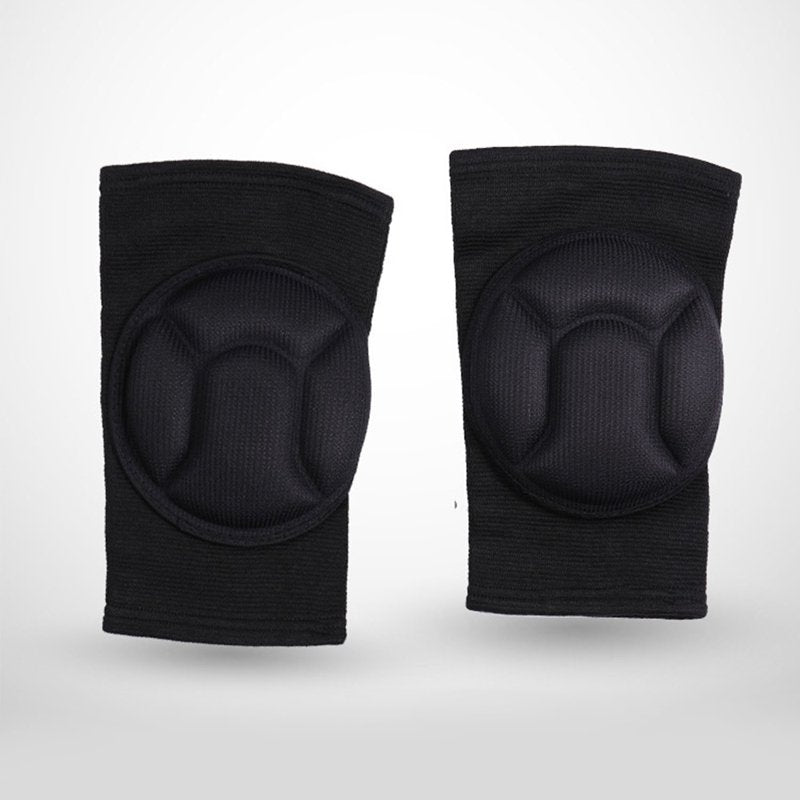 Elastic Knee Pads for Sports & Work - Thick Sponge Collision Prevention - Multiple Sizes