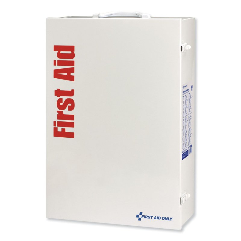Industrial First Aid Station Kit with 1461 Pieces - Metal Wall Mountable Case