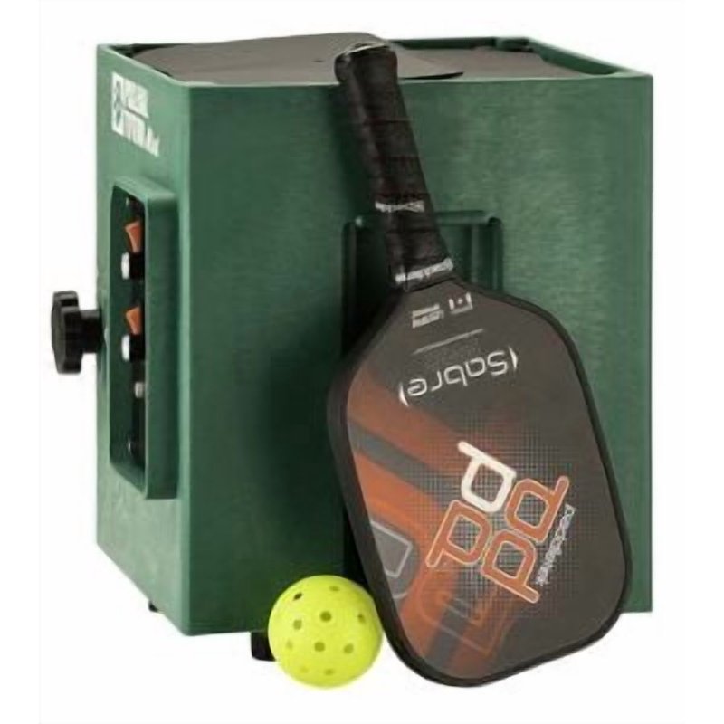 Pickleball Ball Machine - Compact Adjustable Speed Serving & Lob Machine