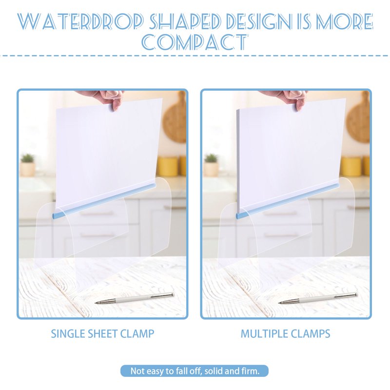 40 Pack Clear Report Covers with Sliding Bar - A4 & Letter Presentation Folders