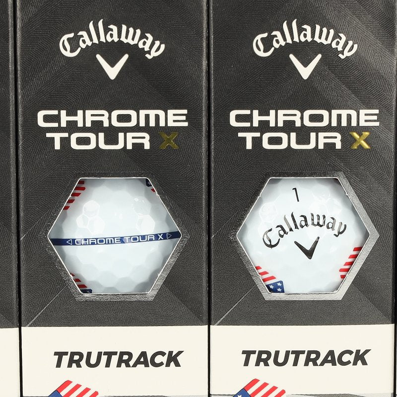 (2 Pack) Callaway Chrome Tour X TruTrack Golf Balls - 24 Balls New