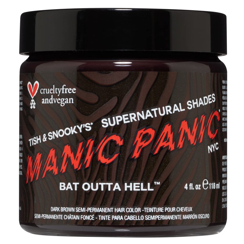 Semi Permanent Dark Brown Hair Dye - Vegan & Ammonia Free, 4oz