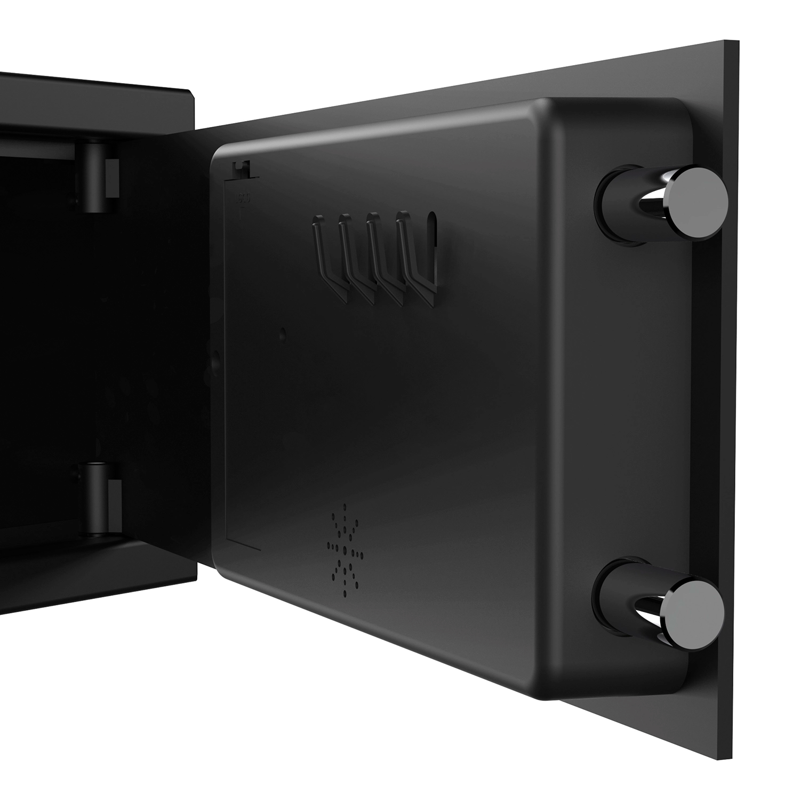 Small Electronic Drawer Safe with Key Lock for Valuables, 12x8.75x4.5in