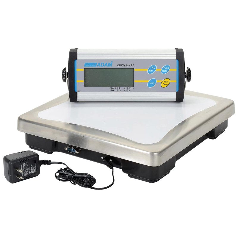 Digital Bench Scale 33lb x 0.01lb with Stainless Steel Platform