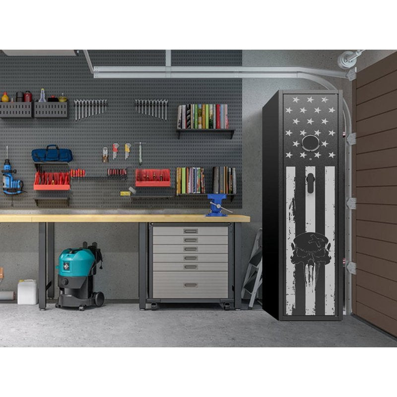 Large Gun Safe with Removable Shelves & Pistol Racks - Secure Storage