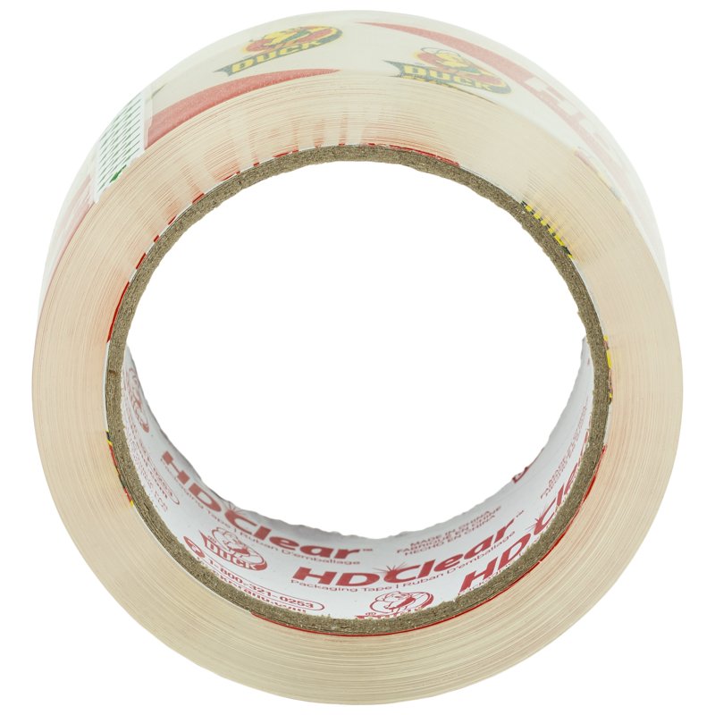 Duck HD Clear Heavy Duty Packing Tape 1.88 in. x 54.6 yd. - 6 Rolls