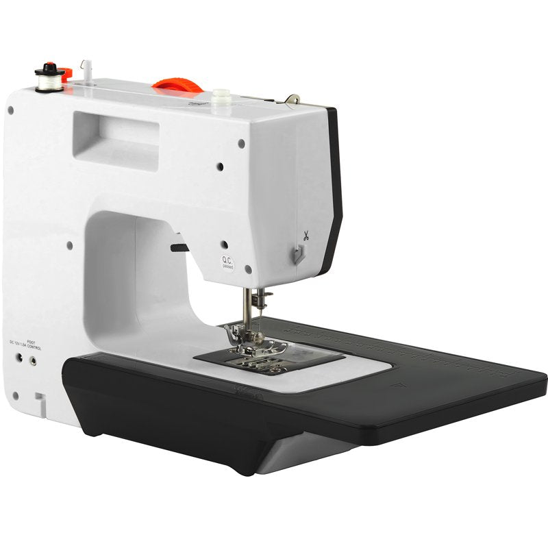 Heavy Duty Sewing Machine with 38 Stitches & Wide Table for Home Use
