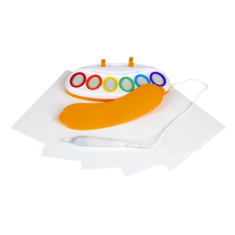 Mess-Free Kids Painting Set with Light-Up Brush - Toddler Art & Educational Toys
