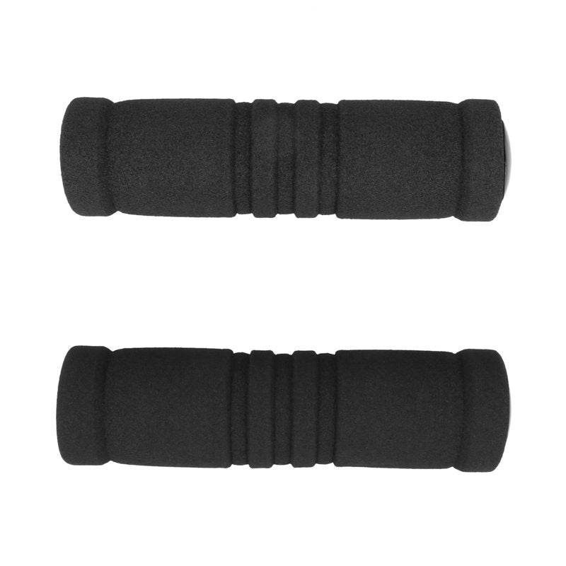 Bike Handlebar Grips 2 Pair Soft Sponge Anti-Skid Comfortable Vibration Damping