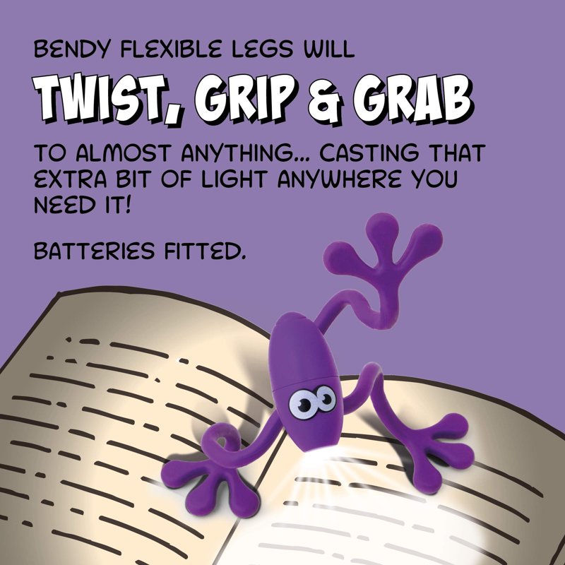 Flexible Bendy Light for Kids and Adults - Purple LED Night Light