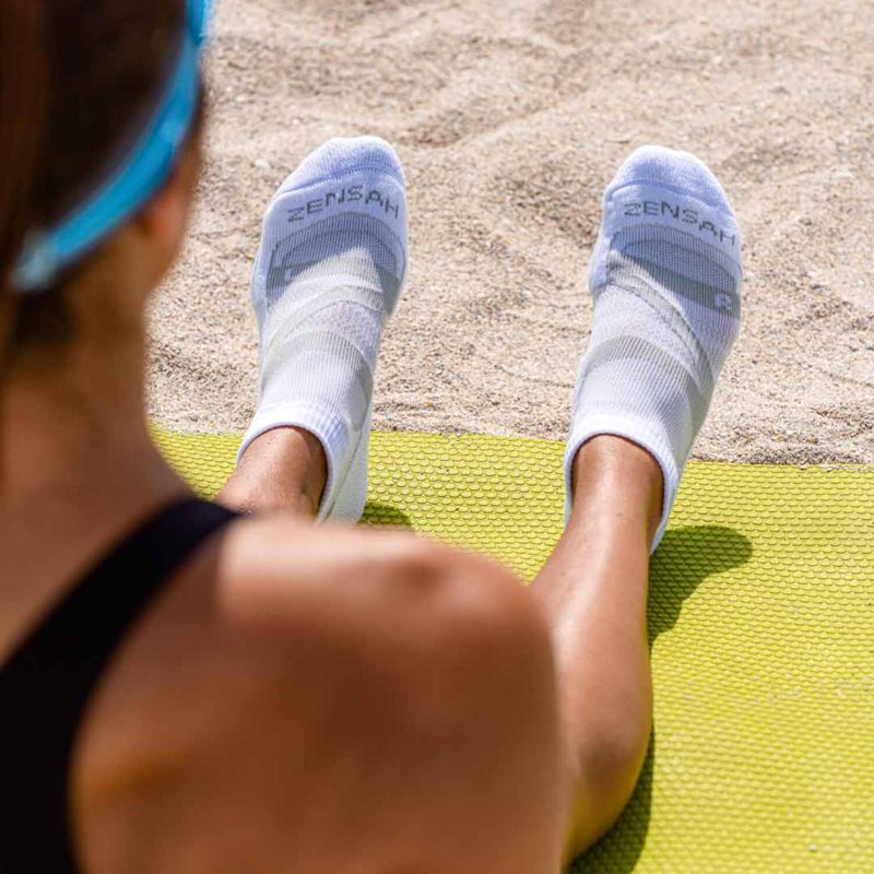 Merino Wool Running Socks - Cushioned, Breathable Athletic Socks for Men & Women