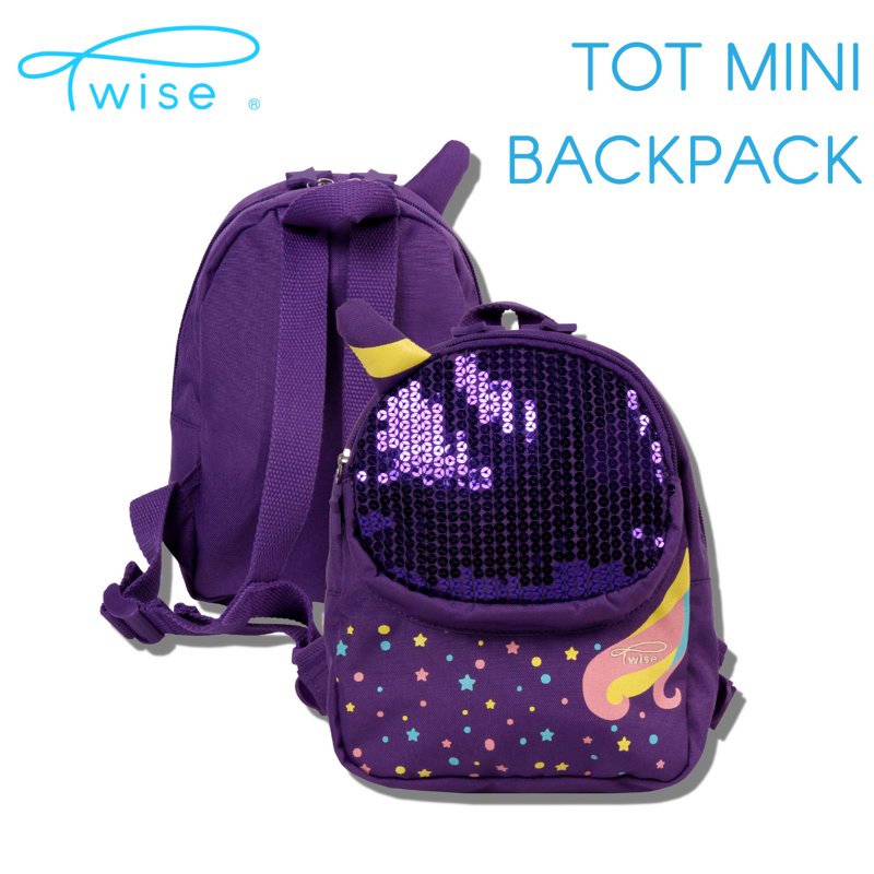 Lightweight Kids Backpack with Unicorn Design - Toddler School Bag 9"