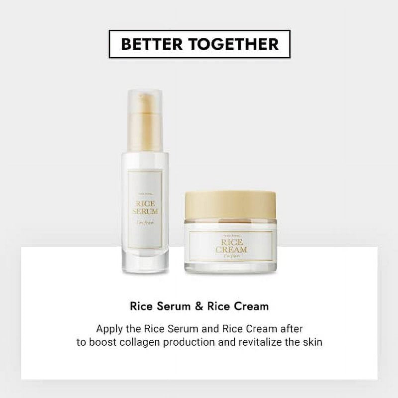 Rice Toner for Hydrating Skin - Glow Essence with 77.78% Rice Extract, Vegan