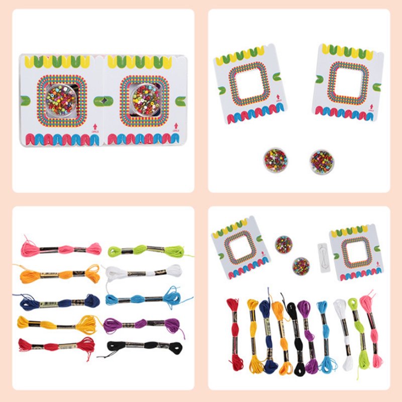 Kids Friendship Bracelet Making Kit - DIY Jewelry Craft Set for Girls 5-12 Years