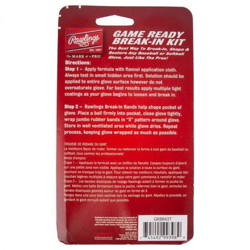 Baseball Glove Break-In Kit - Glovolium Formula & Applicator Cloth