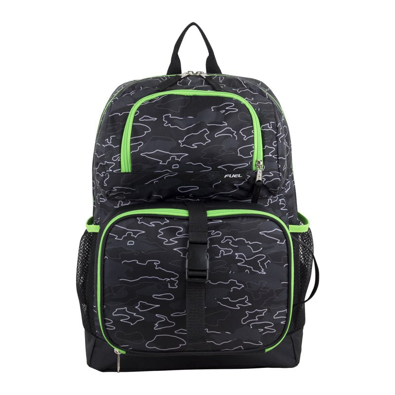Unisex 4-Piece Combo Backpack Set with Lunch Box Shoe Pouch & Storage