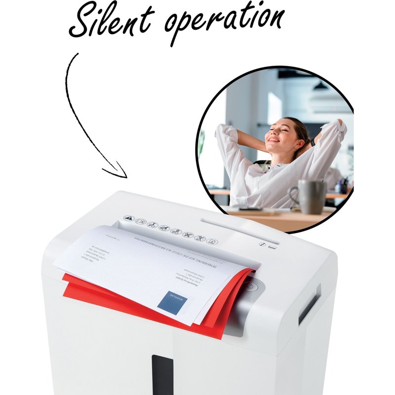Cross Cut Paper Shredder with CD Slot - Professional Office Shredding