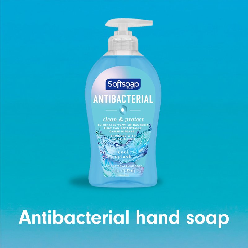 Antibacterial Hand Soap with Moisturizers - 3 Pack, Cool Splash Scent