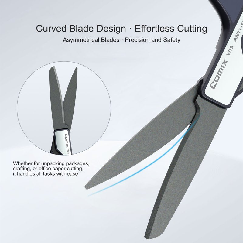 Craft Scissors 7-Inch Stainless Steel Ergonomic Handles