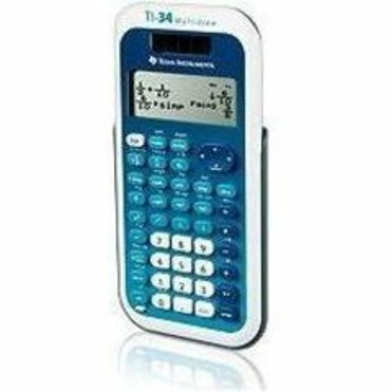 Scientific Calculator with Advanced Fraction & MathPrint Features - Four-Line Display