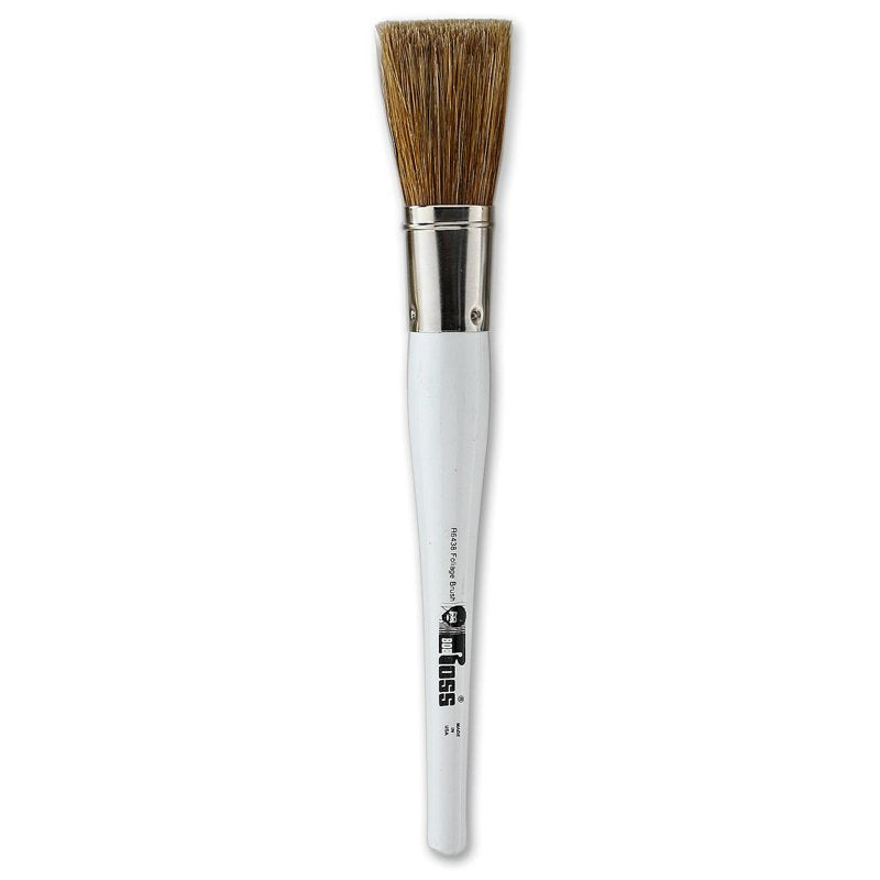 Bob Ross 1-Inch Round Foliage Oil Brush for Landscape Painting