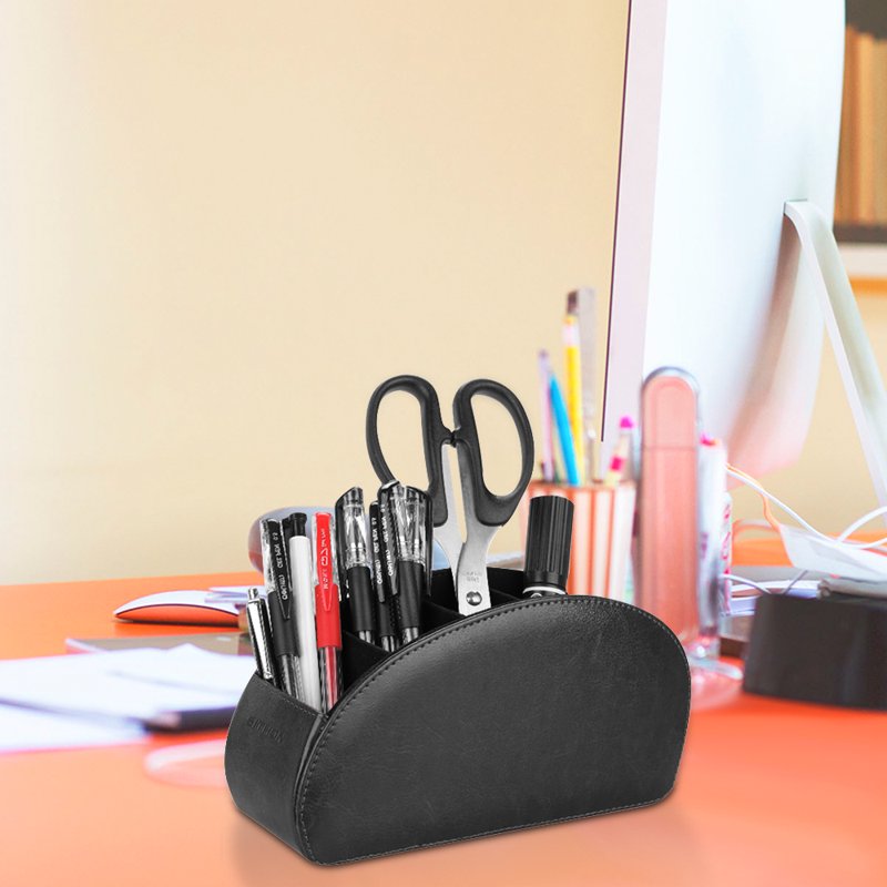 Multi-Compartment Remote Control Holder Organizer for TV & Media Devices