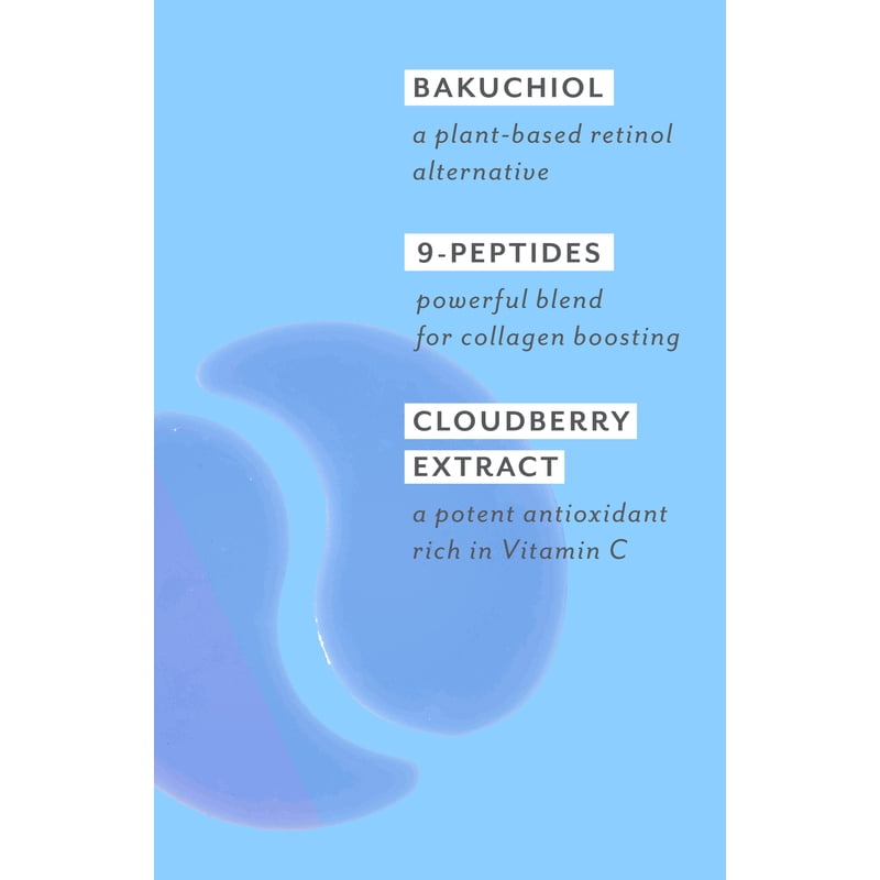 Under Eye Mask Gels - Cooling Firming Peptide & Botanical Hydrating Patches
