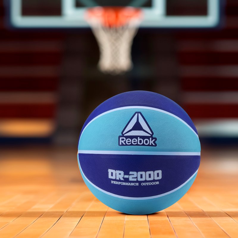 Outdoor Basketball Size 7 Rubber Performance Ball for Adult Play