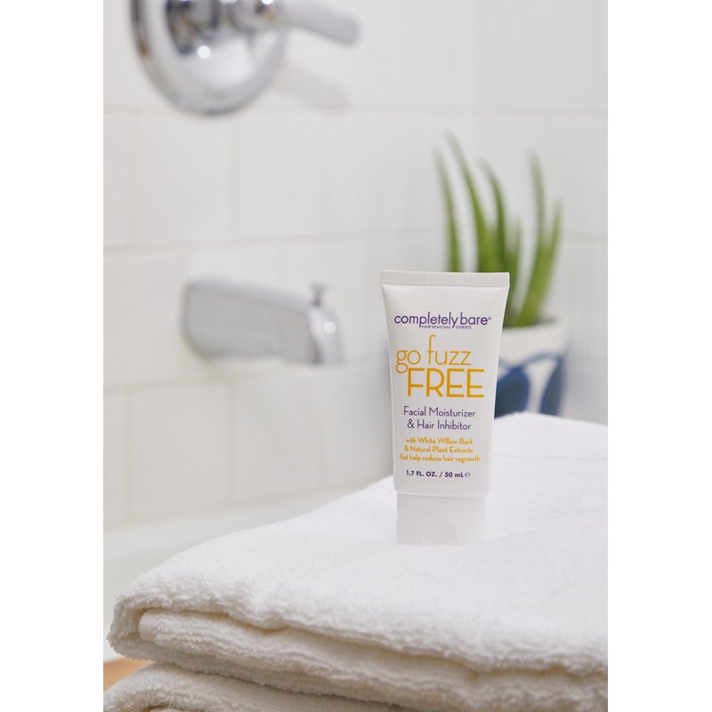 Facial Moisturizer and Hair Inhibitor - Reduces Hair Growth & Diminishes Wrinkles