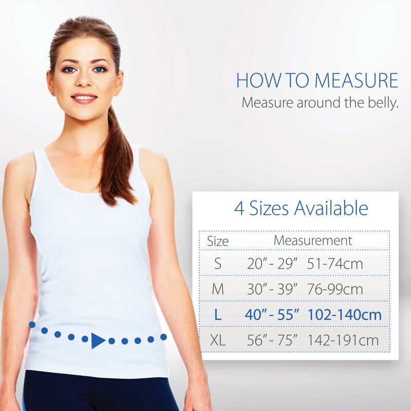 Abdominal Support Binder for Postpartum & Surgery Recovery - Large