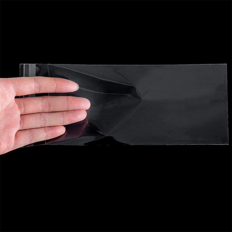 100 Clear Paper Money Sleeves with Storage Box for Currency & Collectibles
