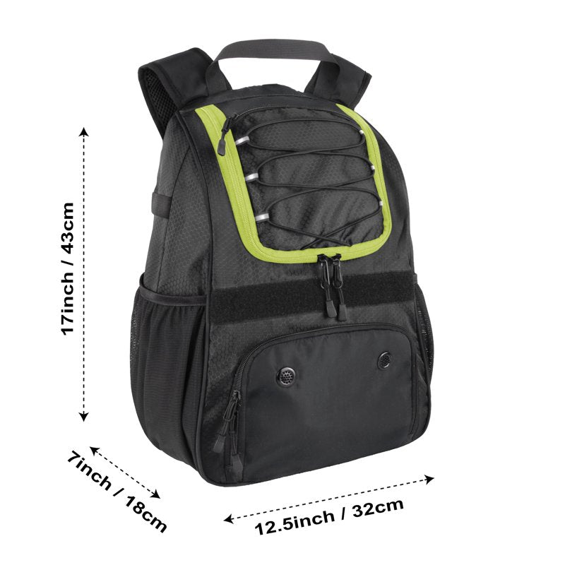 Baseball & Softball Backpack with Bat Holders, Shoe Compartment & Tech Pocket