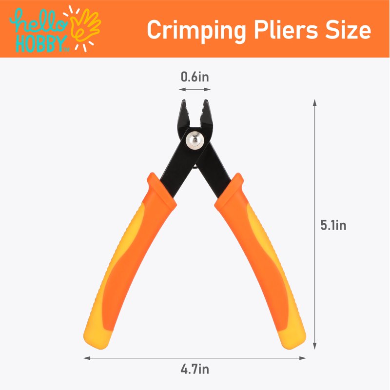 Jewelry Crimping Pliers for Beading & Crafting - Professional Tool