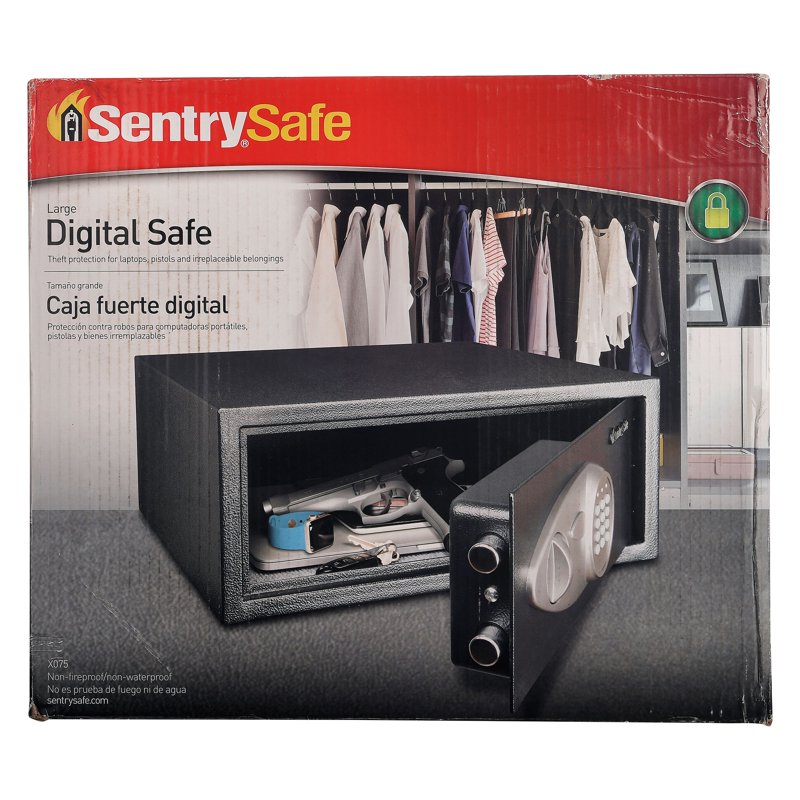 Security Safe with Digital Keypad, 0.78 Cu ft, Home & Office Safe