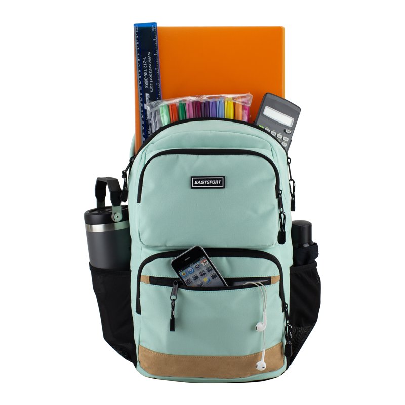 Unisex 17-Inch Aurora Core Backpack with Laptop Sleeve Water-Resistant Bottom