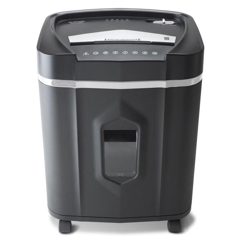 Micro-Cut Paper & CD Shredder - 12 Sheets, Auto-Reverse, 60-Minute Continuous Operation