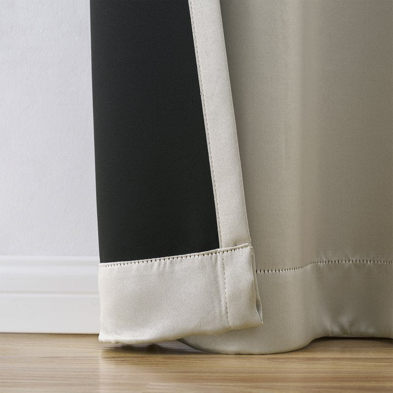 Blackout Curtain Panel Set - Room Darkening Drapes for Living Room or Bedroom