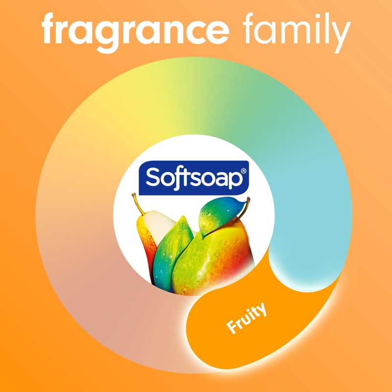 Liquid Hand Soap with Juicy Peach Scent - 2 Pack, 7.5 Fl Oz Bottles
