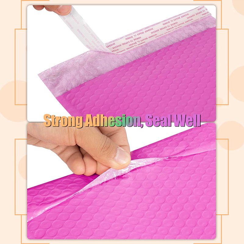 50PCS 6x10 Waterproof Bubble Mailers Self Seal Padded Shipping Envelopes