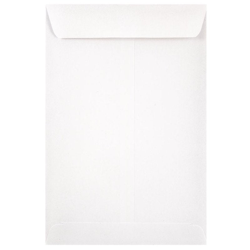 White 6x9 Catalog Envelopes Pack of 25 - Open End Business Mailers