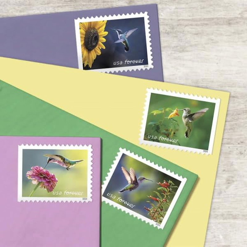 First-Class Mail Forever Postage Stamps - Garden Delights Flora & Fauna 2024