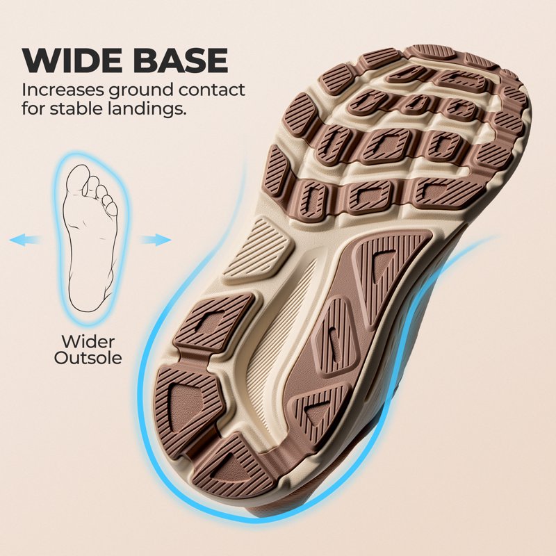 Women's Slip-On Walking Shoes - Supportive Non-Slip Breathable Sneakers
