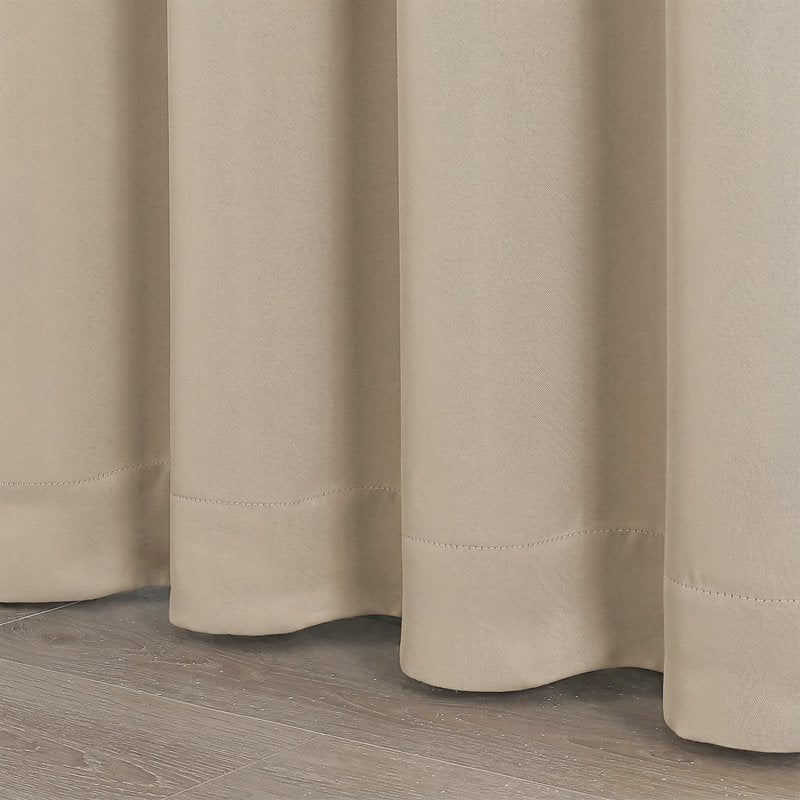 Blackout Curtains 96 Inch Long Room Darkening Window Drapes - Thermal Insulated Panel Pair